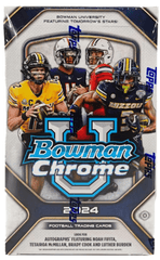 Topps Bowman Chrome University Football 2024 Hobby Box